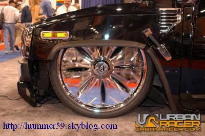 spinner d'un hummer