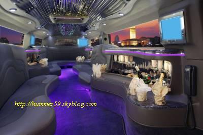 intérior limo