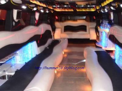 intérior limo