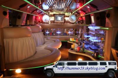 intérior limo