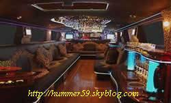 intérior limo